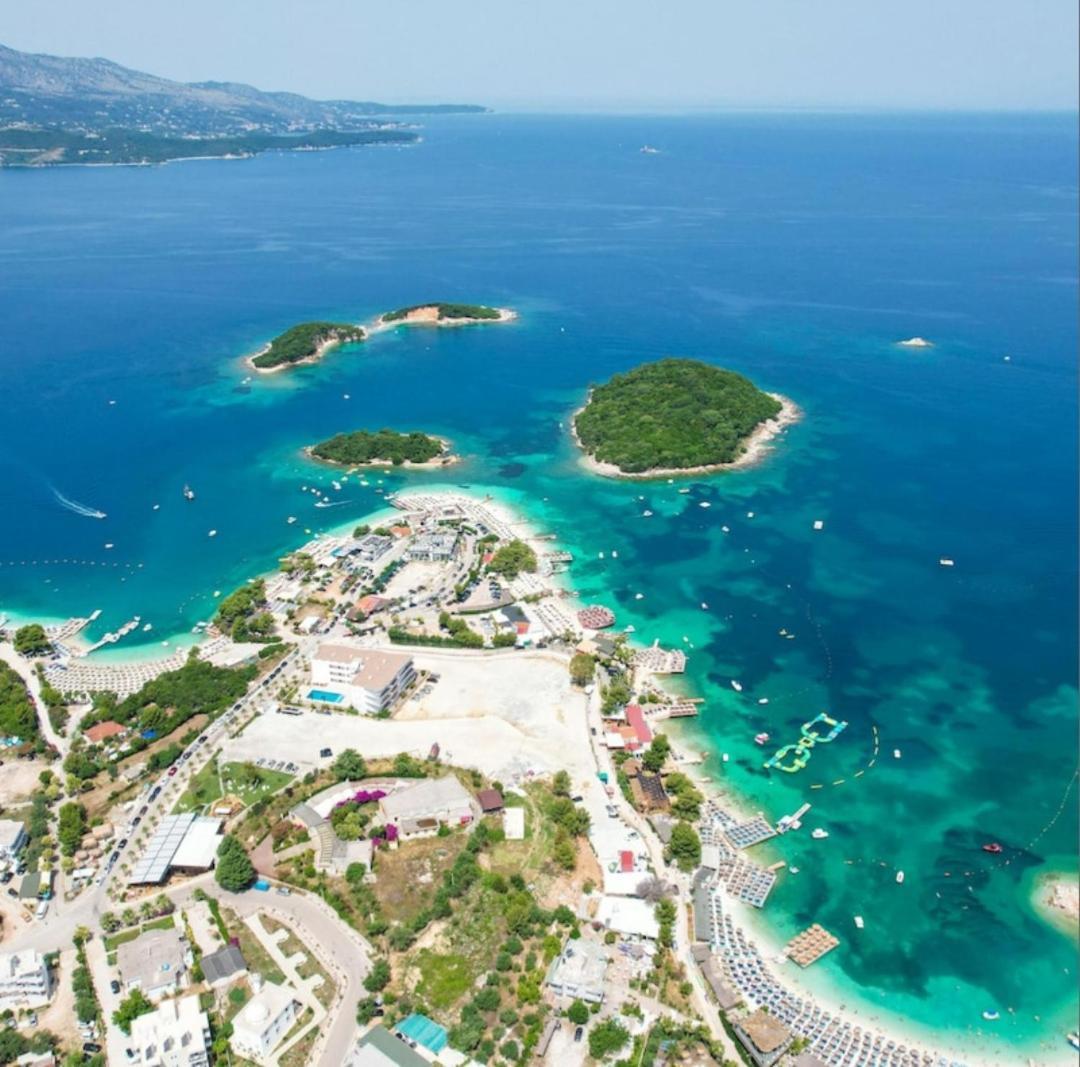 6 Milje Hotel Ksamil Eksteriør bilde